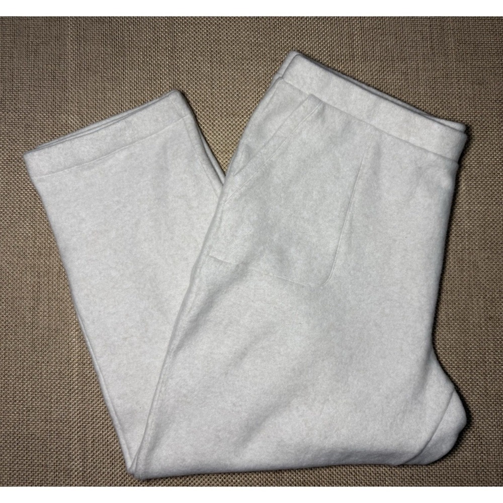 Haven Well Within Fleece Pants XXL Natural Plush Cozy Wide Leg Lounge 2XL